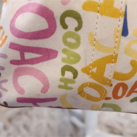 COACH HAMPTON MULTI COLOR CROSSBODY - Picture 6 of 7